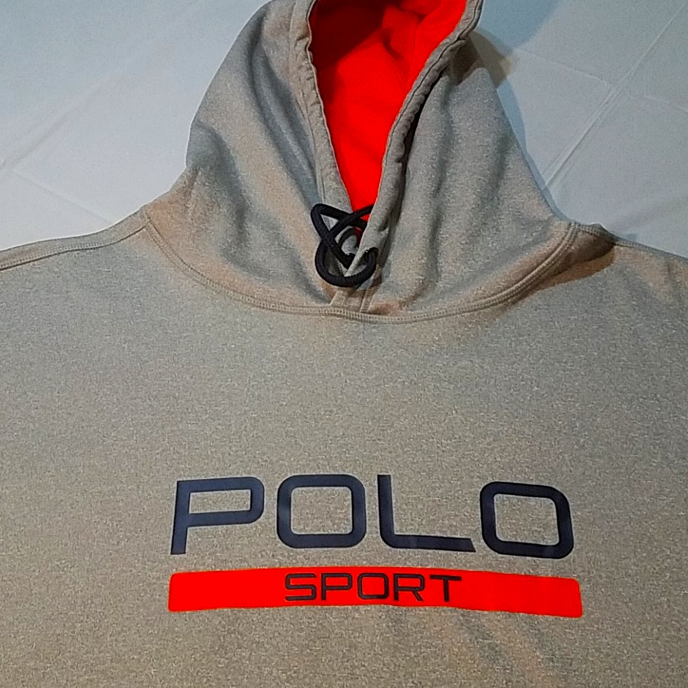 Long Sleeve Polo Sweatshirt